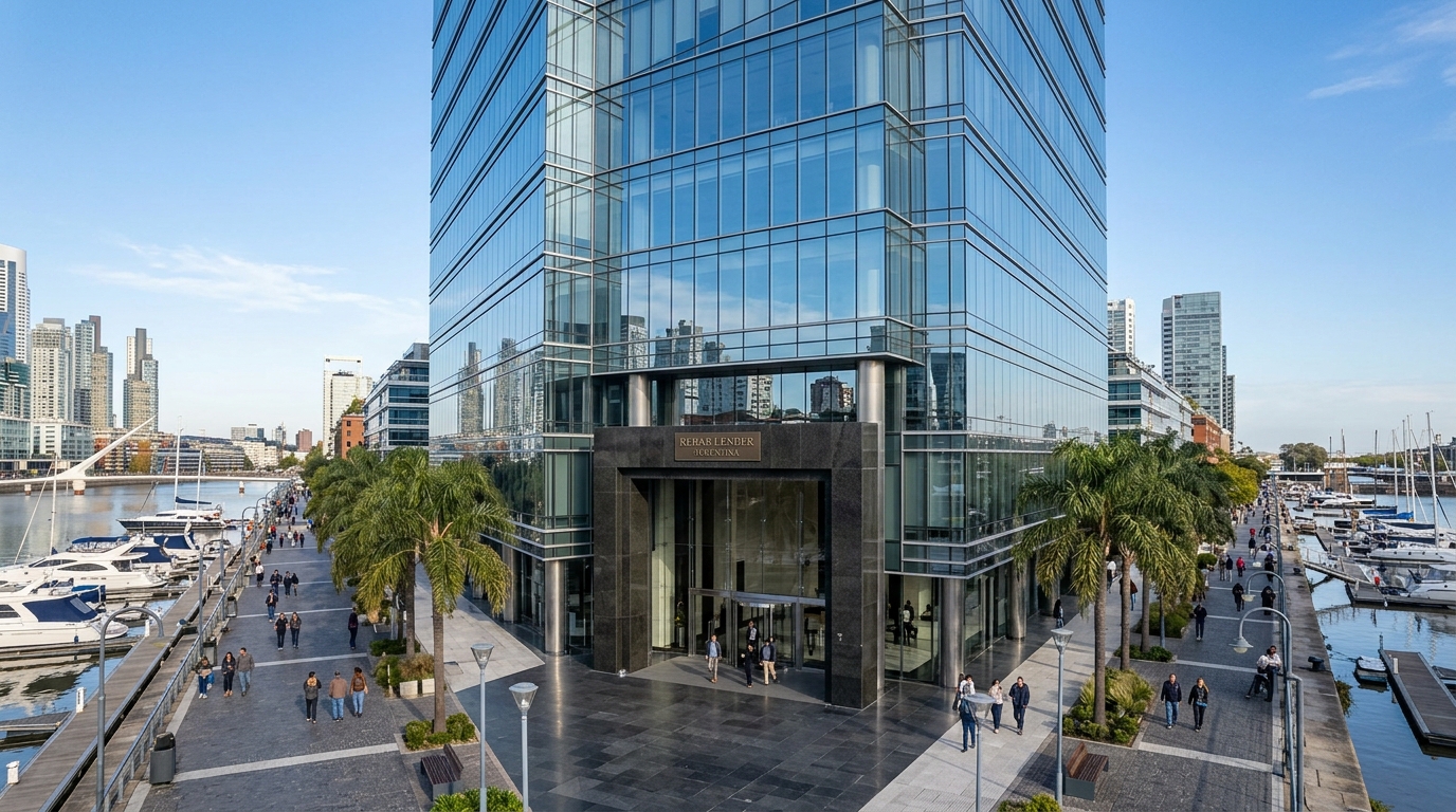 Edificio sede de RehabLender en Puerto Madero